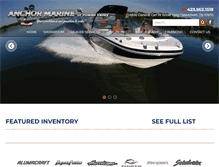 Tablet Screenshot of anchordeals.com